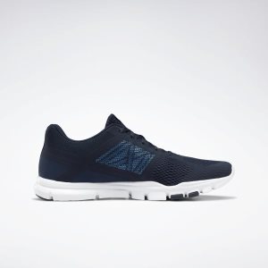 Reebok Yourflex Trainette 11 Trainingsschuhe Herren - Navy/Weiß/HellBlau - DE 756-CHZ